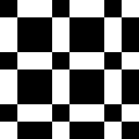 aktive image checkers width 128 height 128 black 16 white 32